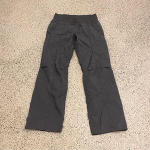 Lululemon dark grey size 8 lined pant